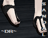 [Dark] Blackish Sandals