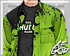 Ⱥ" Lime Fall Shirt