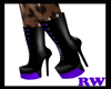 FRENZY boots purple RW