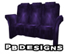 PB 5 Pose Purple Couch