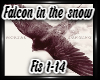 |PD| Falcon in the snow