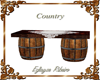 Country table rustic