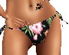 (LA) Bikini Floral Black