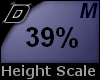 D► Scal Height *M* 39%