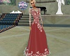 Vintage Gown Red