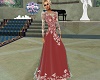 Vintage Gown Red