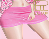 L! Latex Pink Skirt