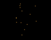 Gold Shooting Stars