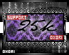 O| 25k Support Sticker
