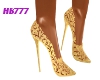 HB777 Stilettos Gold