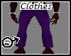 Tck_Straight Purple Pant