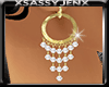 (SJ)Gld Diamond Earrings