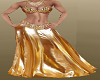 Gold Belly Dancer Dress