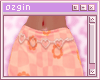 ✦ peach skirt