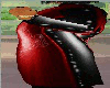 Blood red vampire coat