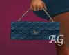 A.G. Mini Blue Handbag