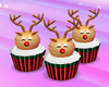 Cupcakes Reindeer ♡