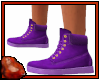 *C Walking Shoes Purple