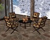 WESTERN PATIO SET/FIRE