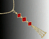 SL Gold&Red Jewelry Set