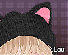 Kids Beanie + Hair Cat