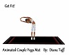 Animated Couple Yoga Mat