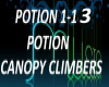 B.F POTION .. C CLIMBERS