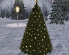 Golden Christmas Tree