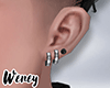 Wn. Silver earrings L
