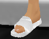 (Snow) White Sandals