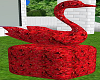 Rose Swan Topiary