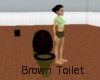 Brown Toilet