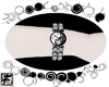 ~F~ Skully Sparkle Watch