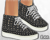 ! Studded Sneakers