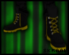 S| Neon Yellow Boots