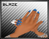 Mami~ DtyNail Blue Flame