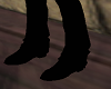 black tux shoes