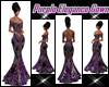 Purple Elegance Gown