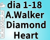 L*A.Walker-Diamond heart