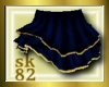 {sk82}Blue & Gold Skirt