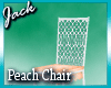 Peach Wedding Chair