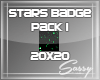 !ALL GREEN STAR BADGES