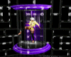 floor dance cage purple