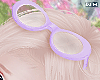 w. Lilac Up Glasses