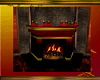 Romantic fire place