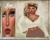 *J *VNECK LONG SL CREME