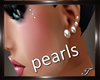 (T) Pearls Earrings
