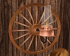 Wagon Wheel Lamp