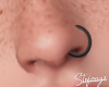 S. Nose Piercings Black
