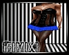 FI: Blue Latex Dress
